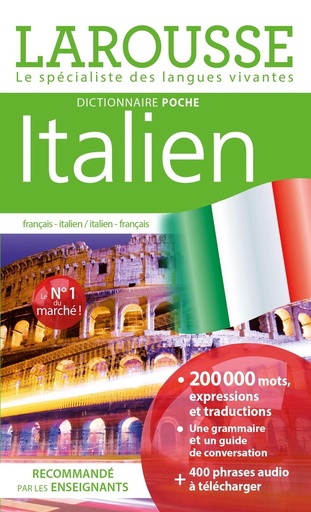 [CS978-2-03-602192-1] Dictionnaire de poche Larousse français-italien, italien-français