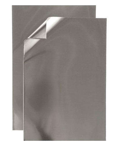 Feuille alu 0.15 mm pour métal repoussé 5 feuilles