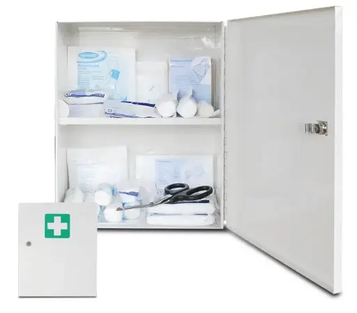 [DSA104061] Erste-Hilfe-Schrank aus Stahl, nach DIN 13157
