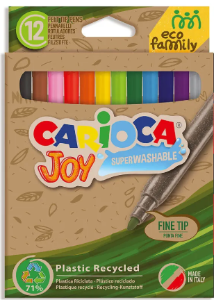 [91.641] Fasermaler Carioca 43462 Joy Eco E-12