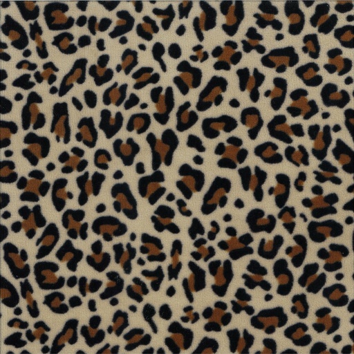 [71.430.553] Fourrure Minky imprimé largeur 150 cm 