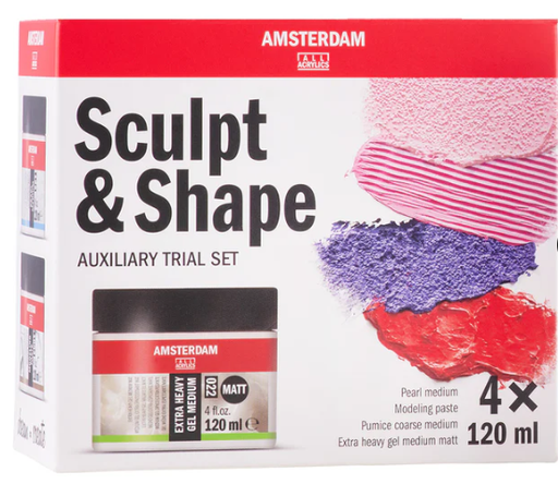 [93.190.5] Set de Sculpter et Modeler Amsterdam Medium | 4 x 120 ml