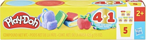 [82.116] Pâte à modeler Play-Doh assortiments 5 pots 