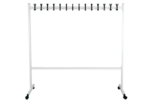 [DSA275656] Portant de vestiaire mobile juxtaposable avec 28 crochets 