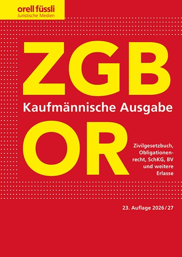 [CS978-3-280-07593-7] ZGB / OR Kaufmännische Ausgabe