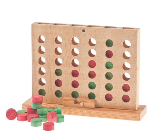 [76.100.151] Jeu en bois Puissance 4