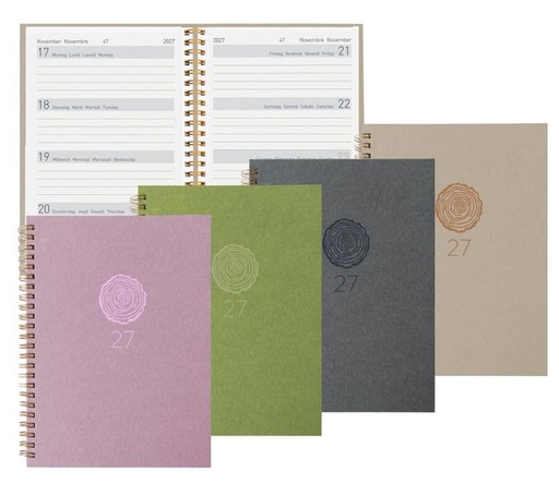 Agenda Memento Natural Wire-O 2027 