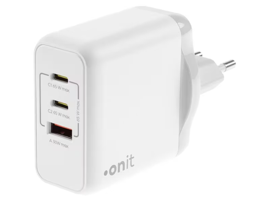 [60.078] USB-Wandladegerät 2 x USB-C / + 1 USB-A, 65 W