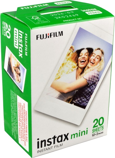 [DS262421] Film für Fujifilm Instax-Sofortbildkameras, 2x 10 Blatt