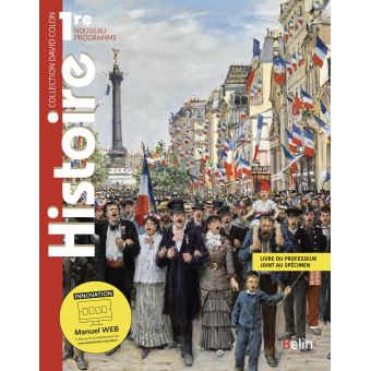 [CS9791035804657] Histoire 1ère / Belin éducation : David-Colon