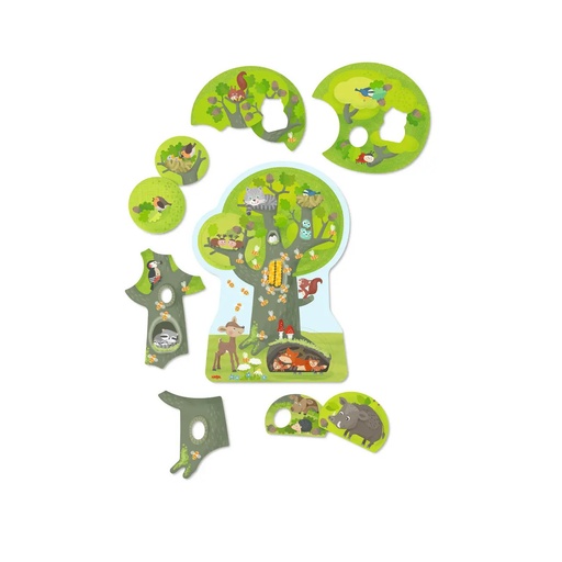 [90.669] Holzpuzzle «Waldtiere»